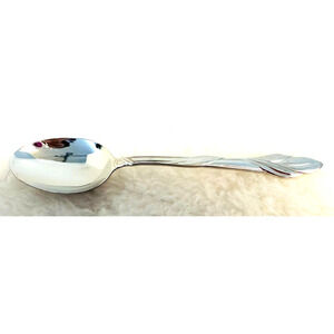 Oneida Eden Stainless Steel Glossy Soup Spoon-6.75"-Excellent Used Condition